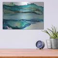 'Pistachio Moss 1' by Chris Paschke – Metal Wall Art, 16x12 room view