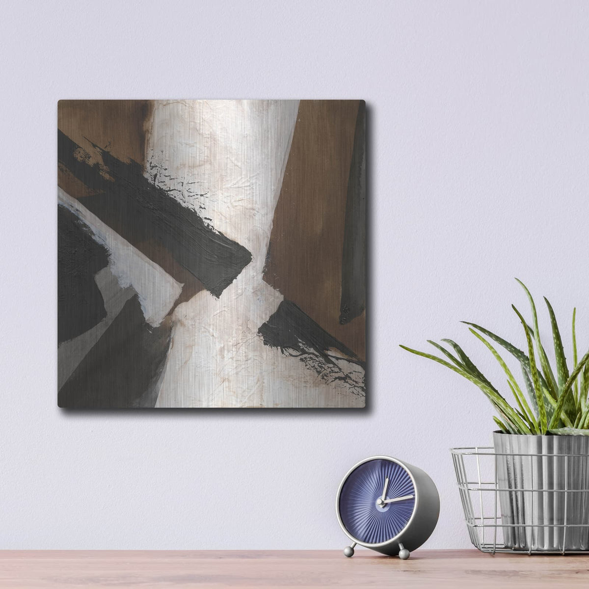 'Tactile Inspiration 7' by Chris Paschke – Metal Wall Art, 12x12 room view