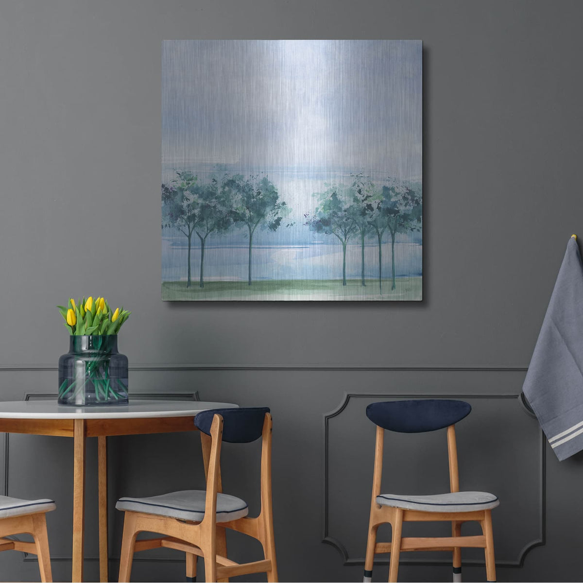 'Across The Lake' by Chris Paschke – Metal Wall Art, 36x36 room view