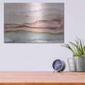 'The Vineyard 1 Blush' by Chris Paschke – Metal Wall Art, 16x12 room view