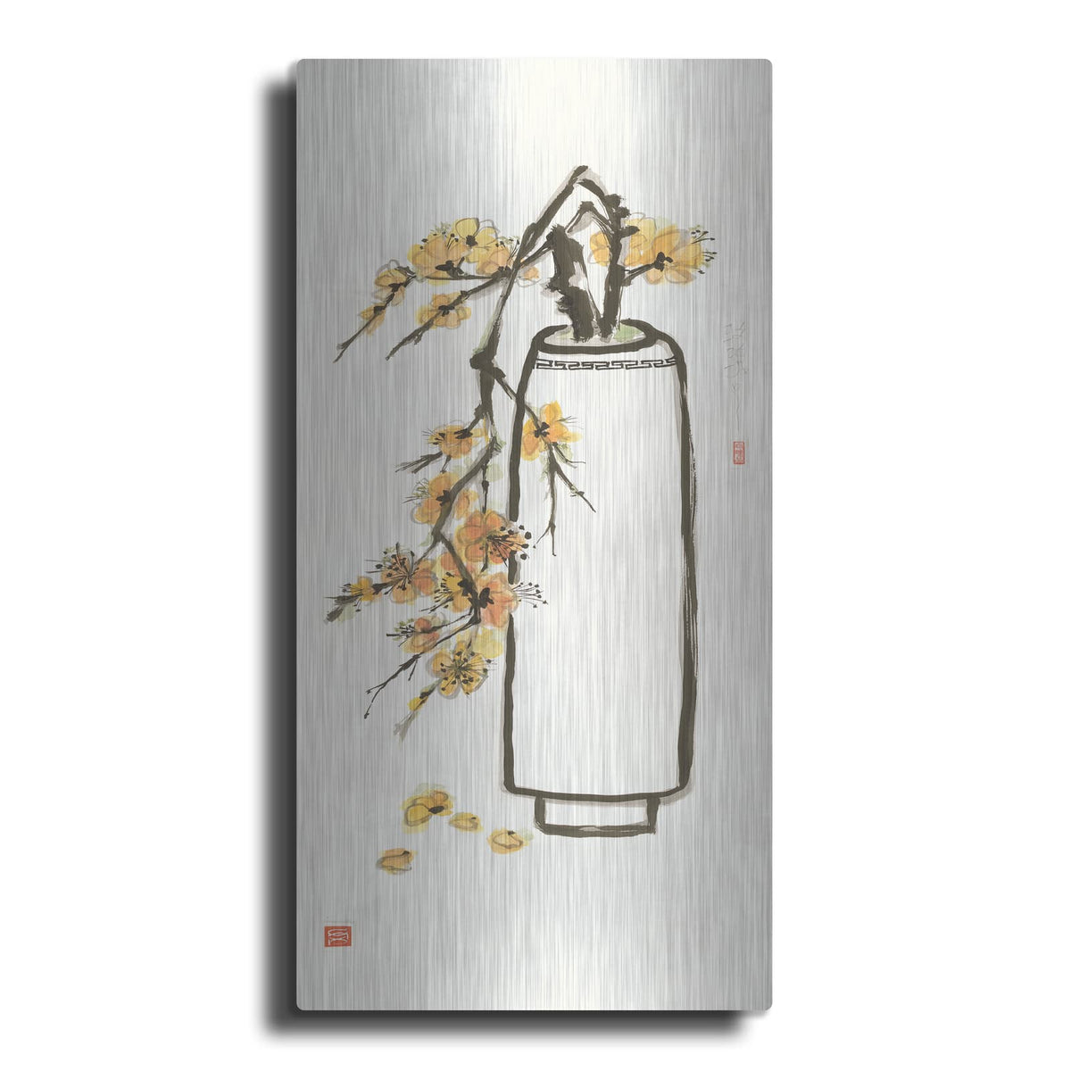 'Honey Blossom' by Chris Paschke – Metal Wall Art