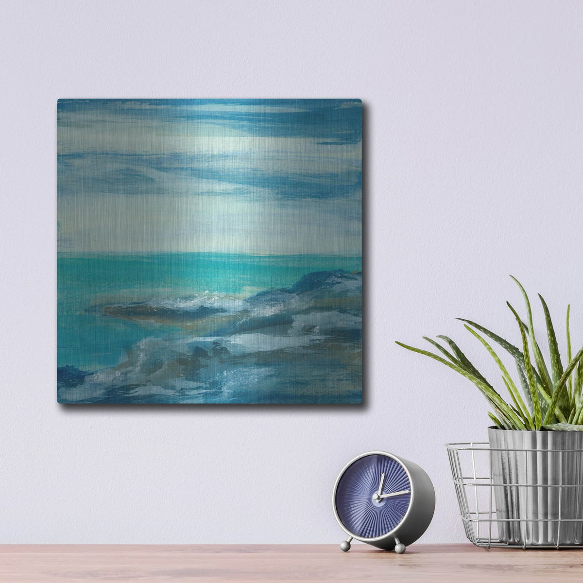 'Surf' by Chris Paschke – Metal Wall Art, 12x12 room view
