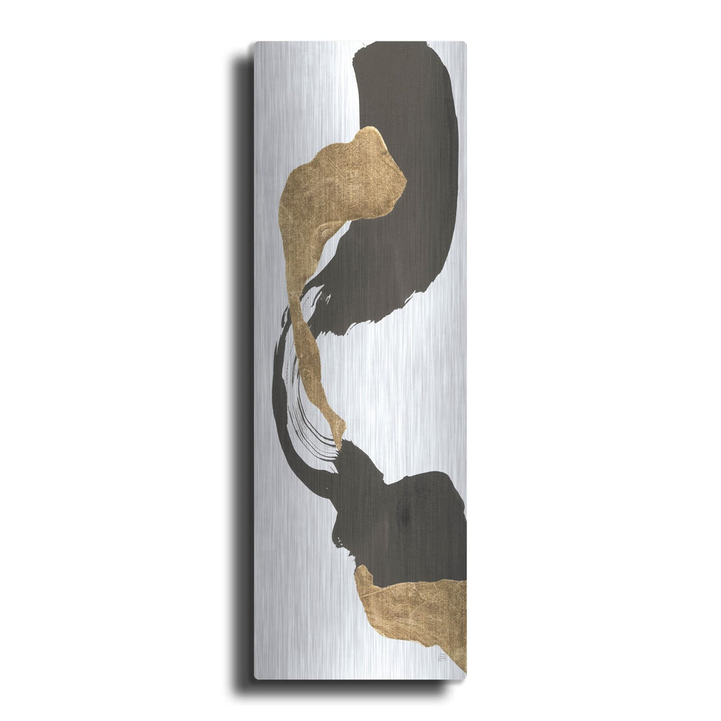 'Bold Gold Tall 1' by Chris Paschke – Metal Wall Art