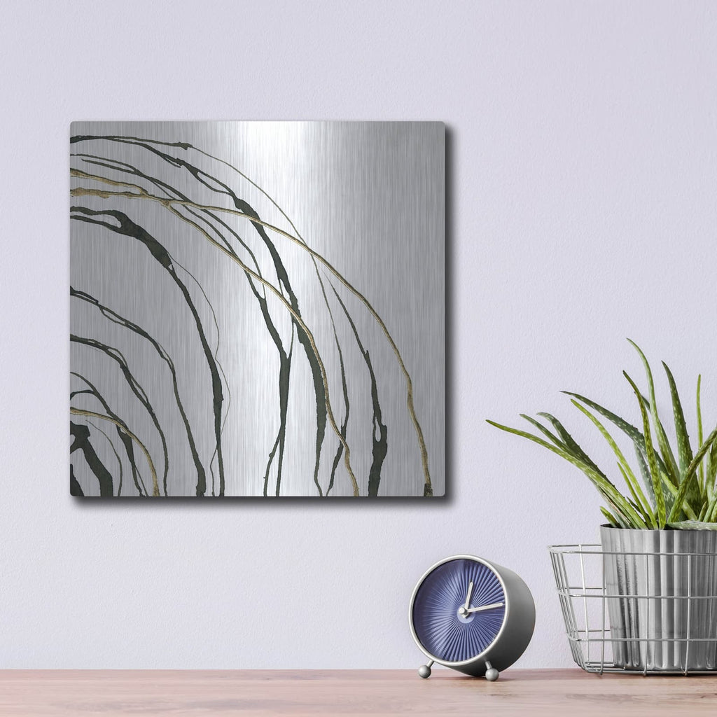 'Not Quite Concentric 2' by Chris Paschke – Metal Wall Art, 12x12 room view