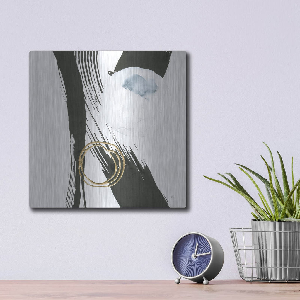 'Many Moons 2' by Chris Paschke – Metal Wall Art, 12x12 room view