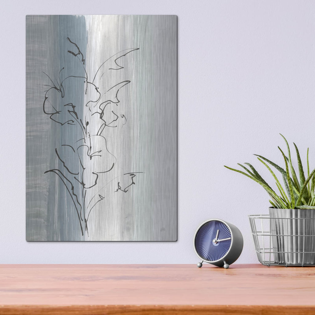 'Laidback Flowers 2' by Chris Paschke – Metal Wall Art, 12x16 room view