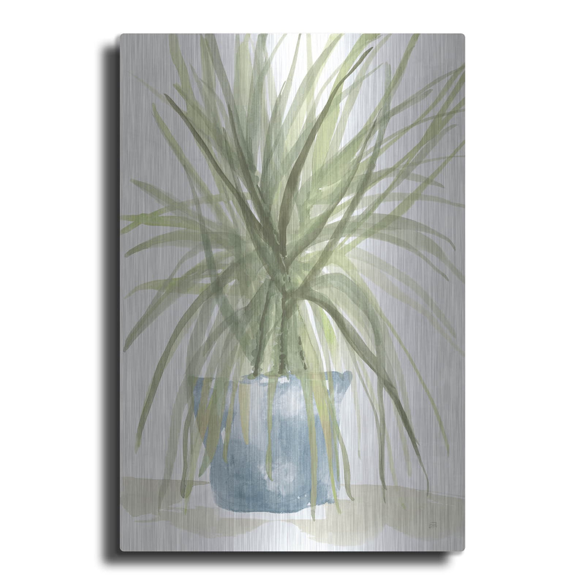 'Tall Sunroom 2 Blue' by Chris Paschke – Metal Wall Art