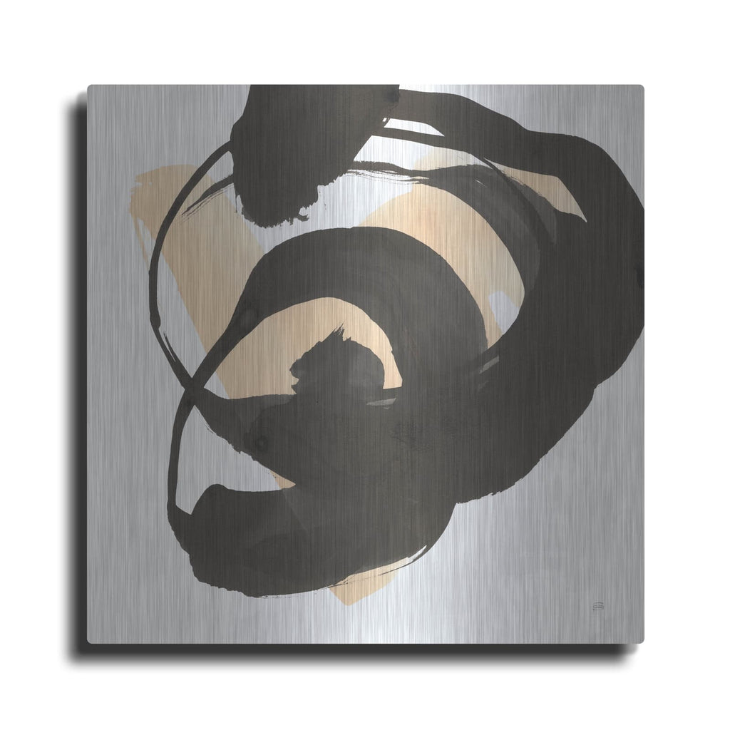 'Black And Cream 2' by Chris Paschke – Metal Wall Art