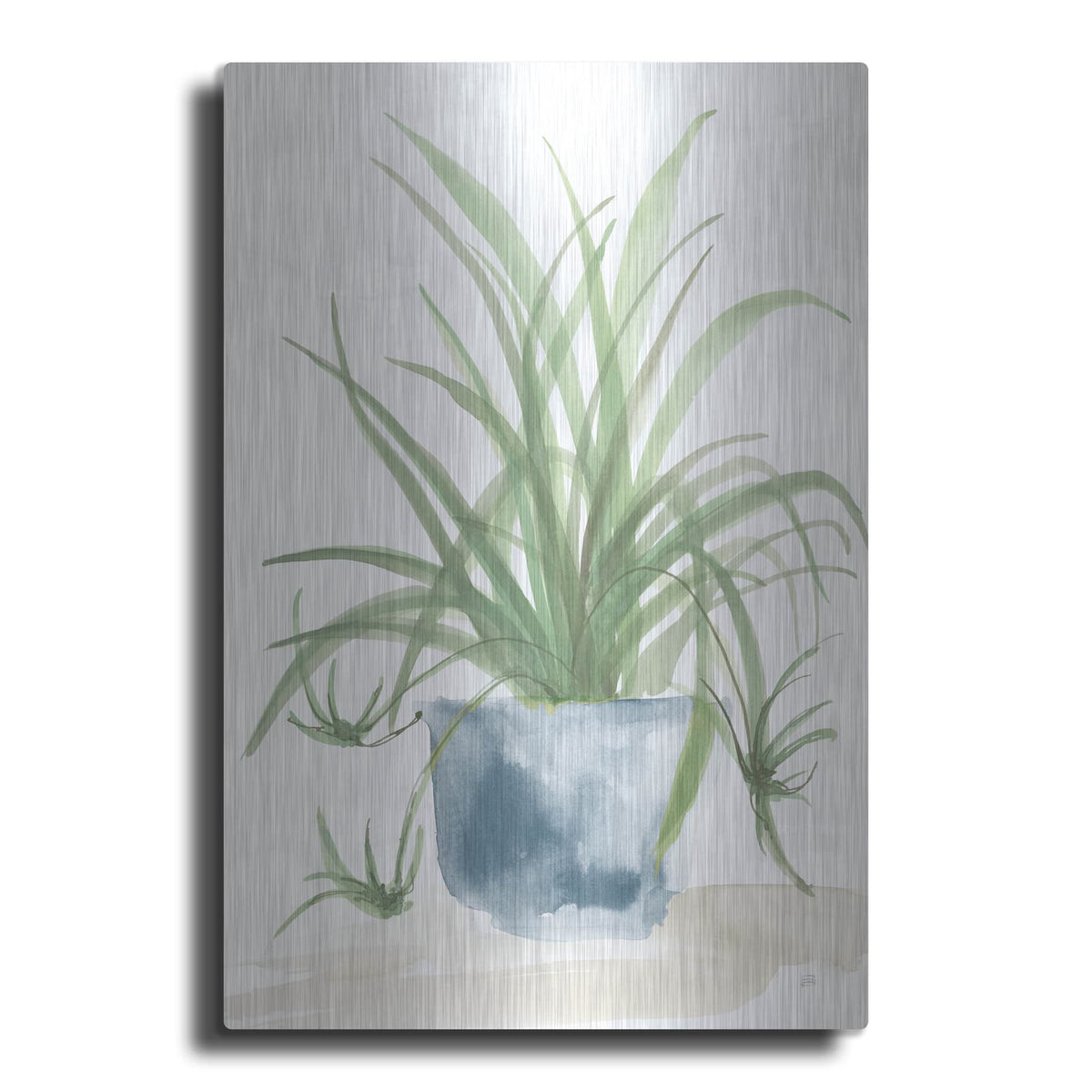 'Tall Sunroom 4 Blue' by Chris Paschke – Metal Wall Art