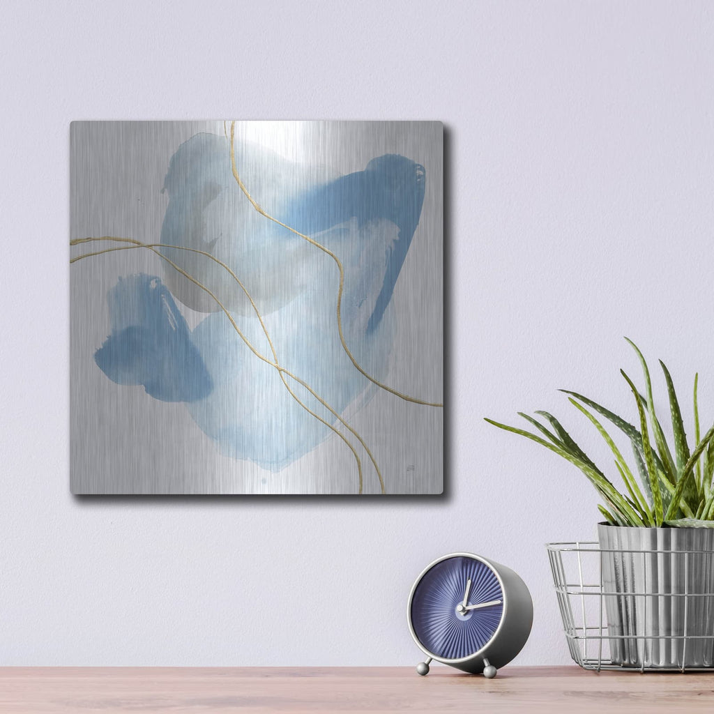 'Organic Vision 1' by Chris Paschke – Metal Wall Art, 12x12 room view
