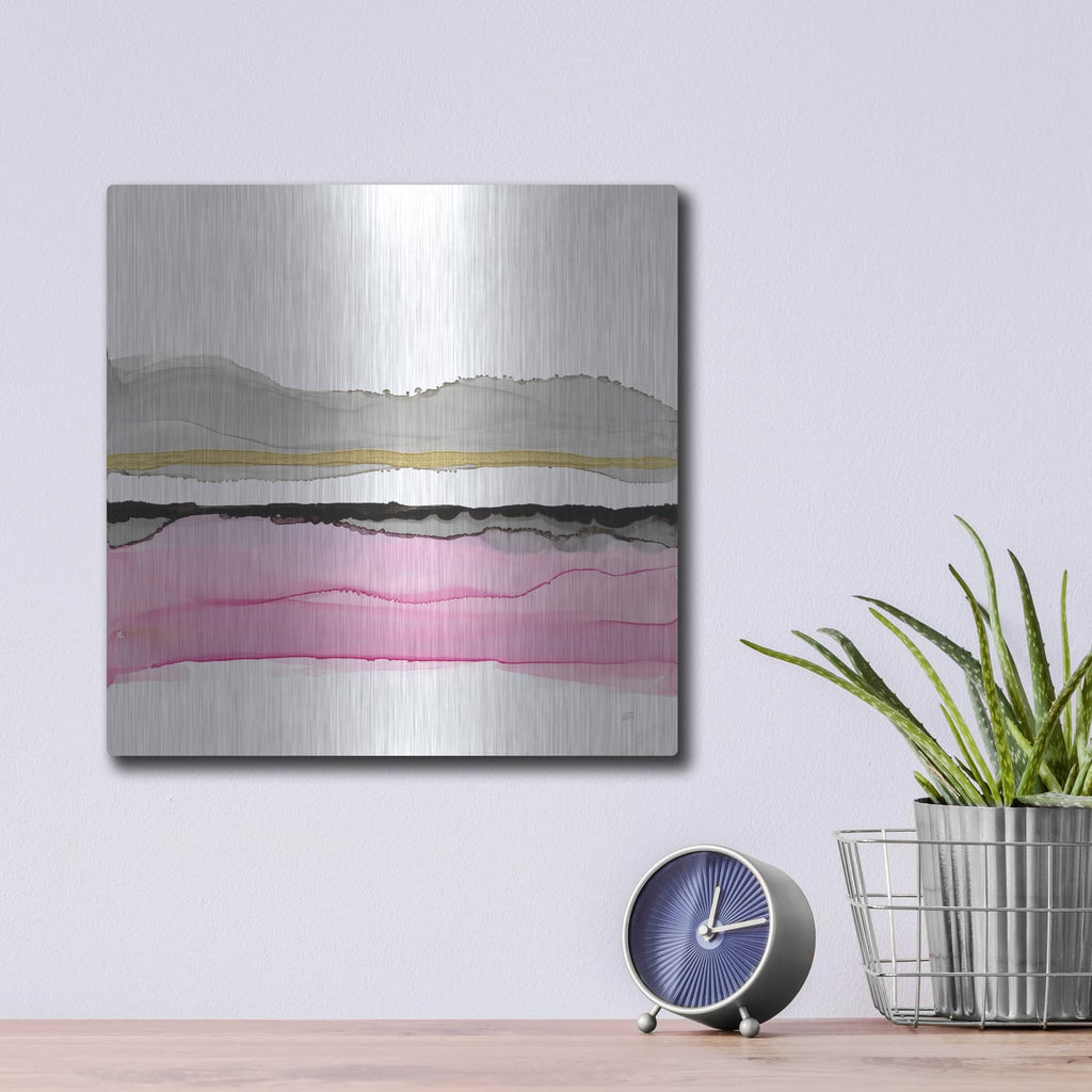 'Iced Sherbetscape 2' by Chris Paschke – Metal Wall Art, 12x12 room view