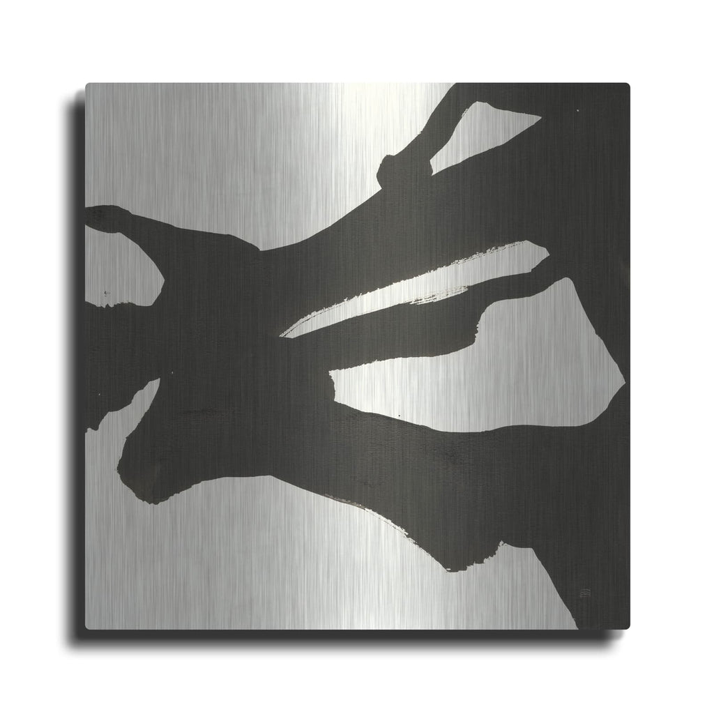 'Black Gesture 2' by Chris Paschke – Metal Wall Art