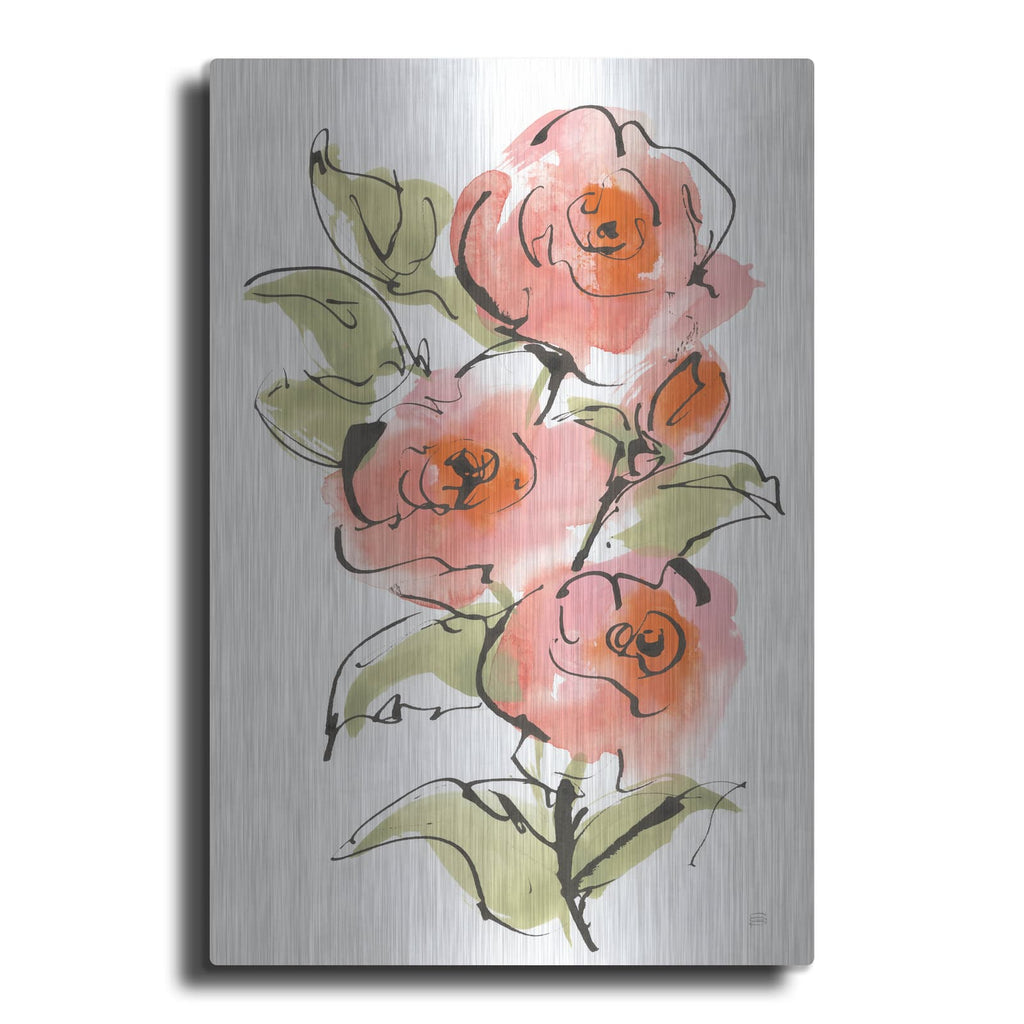 'Smooth Rose 1' by Chris Paschke – Metal Wall Art