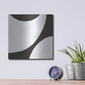 'Curvilinear 6' by Chris Paschke – Metal Wall Art, 12x12 room view