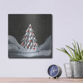 'Winter White 1' by Chris Paschke – Metal Wall Art, 12x12 room view