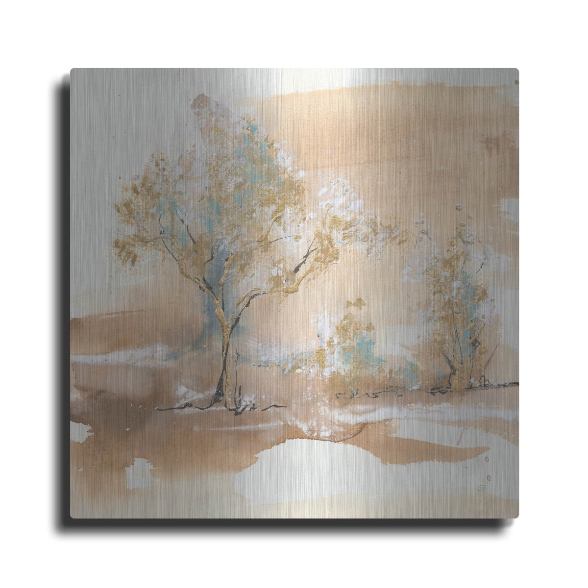 'Dusting Of Gold 1' by Chris Paschke – Metal Wall Art