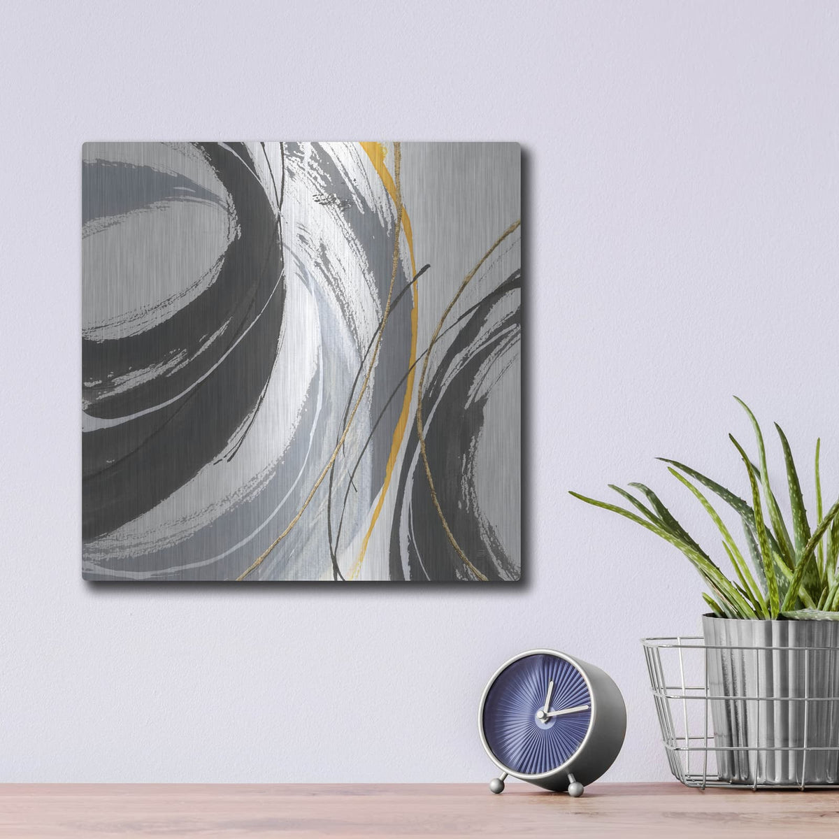 'Webbed 2' by Chris Paschke – Metal Wall Art, 12x12 room view