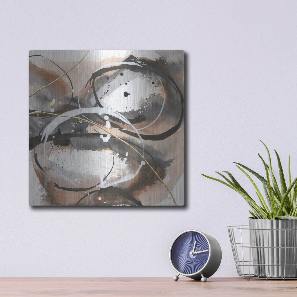 'Expressionism 4' by Chris Paschke – Metal Wall Art, 12x12 room view