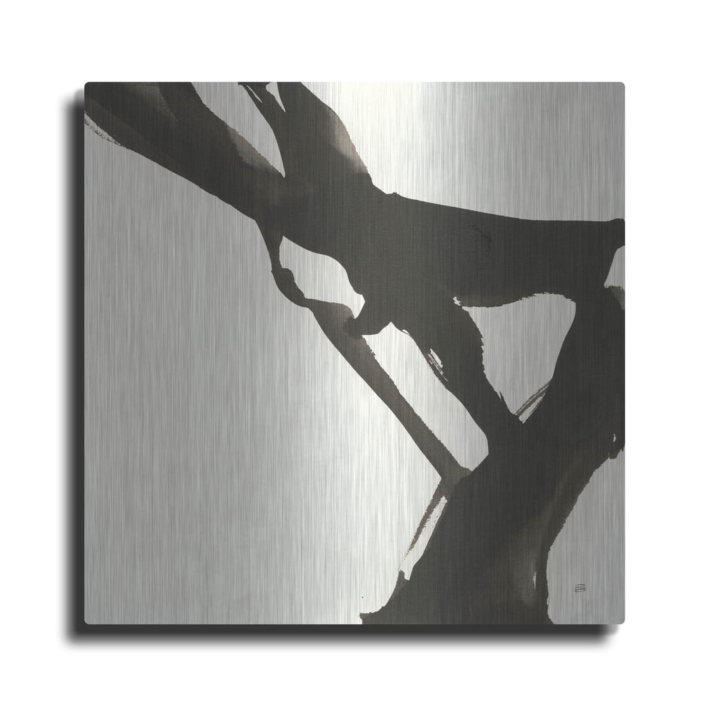 'Black Gesture 1' by Chris Paschke – Metal Wall Art
