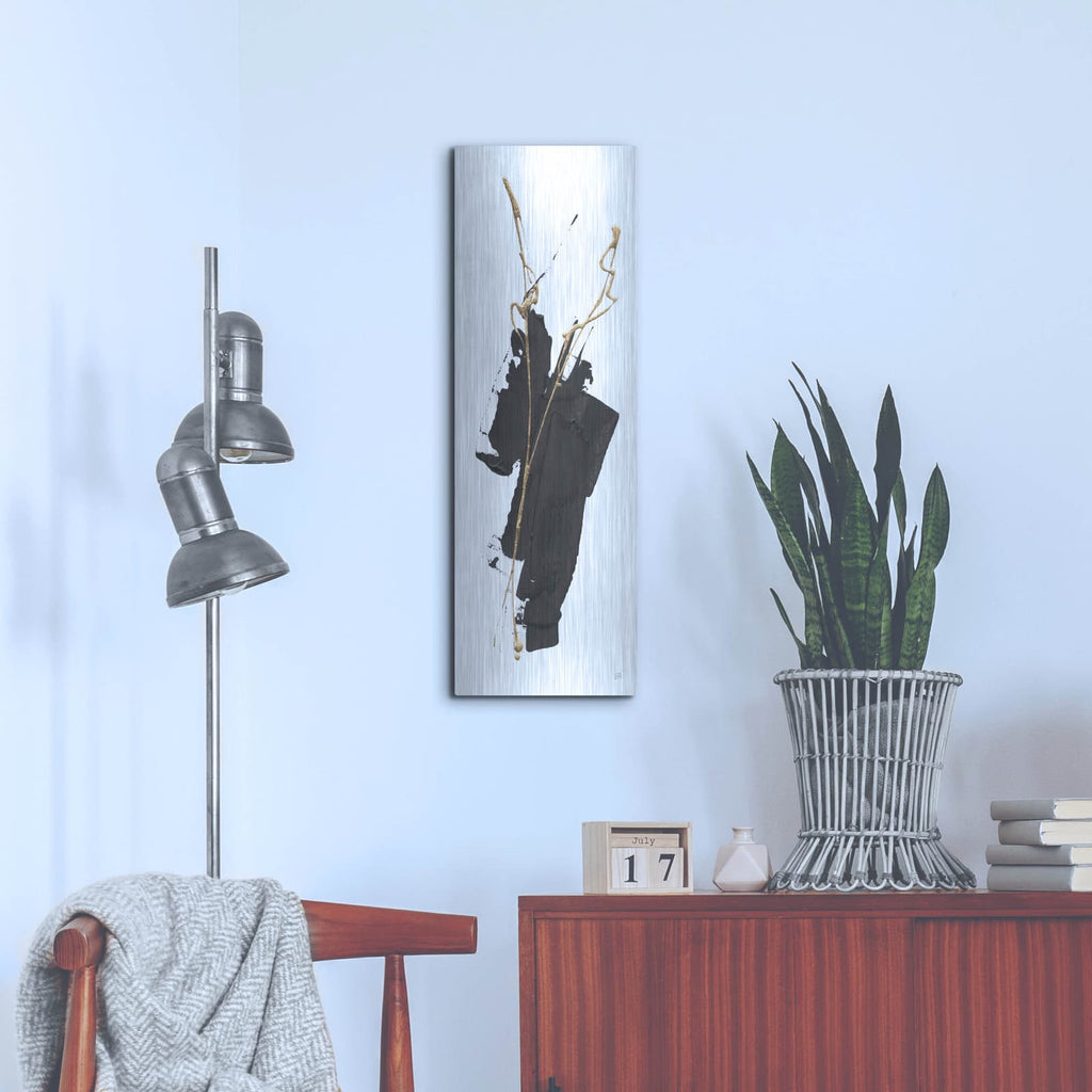 'Instinct 1' by Chris Paschke – Metal Wall Art, 12x36 room view