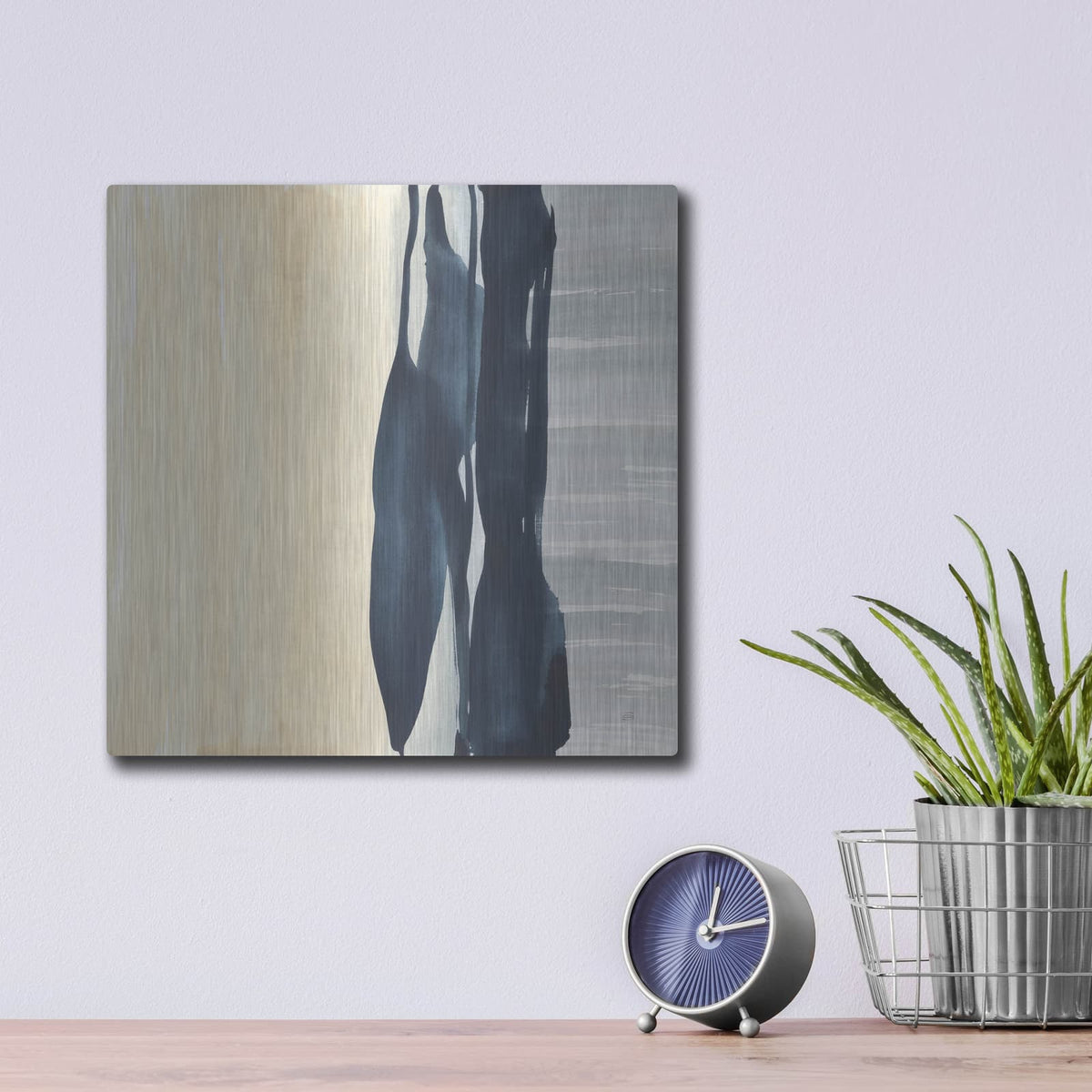 'Musings 1' by Chris Paschke – Metal Wall Art, 12x12 room view