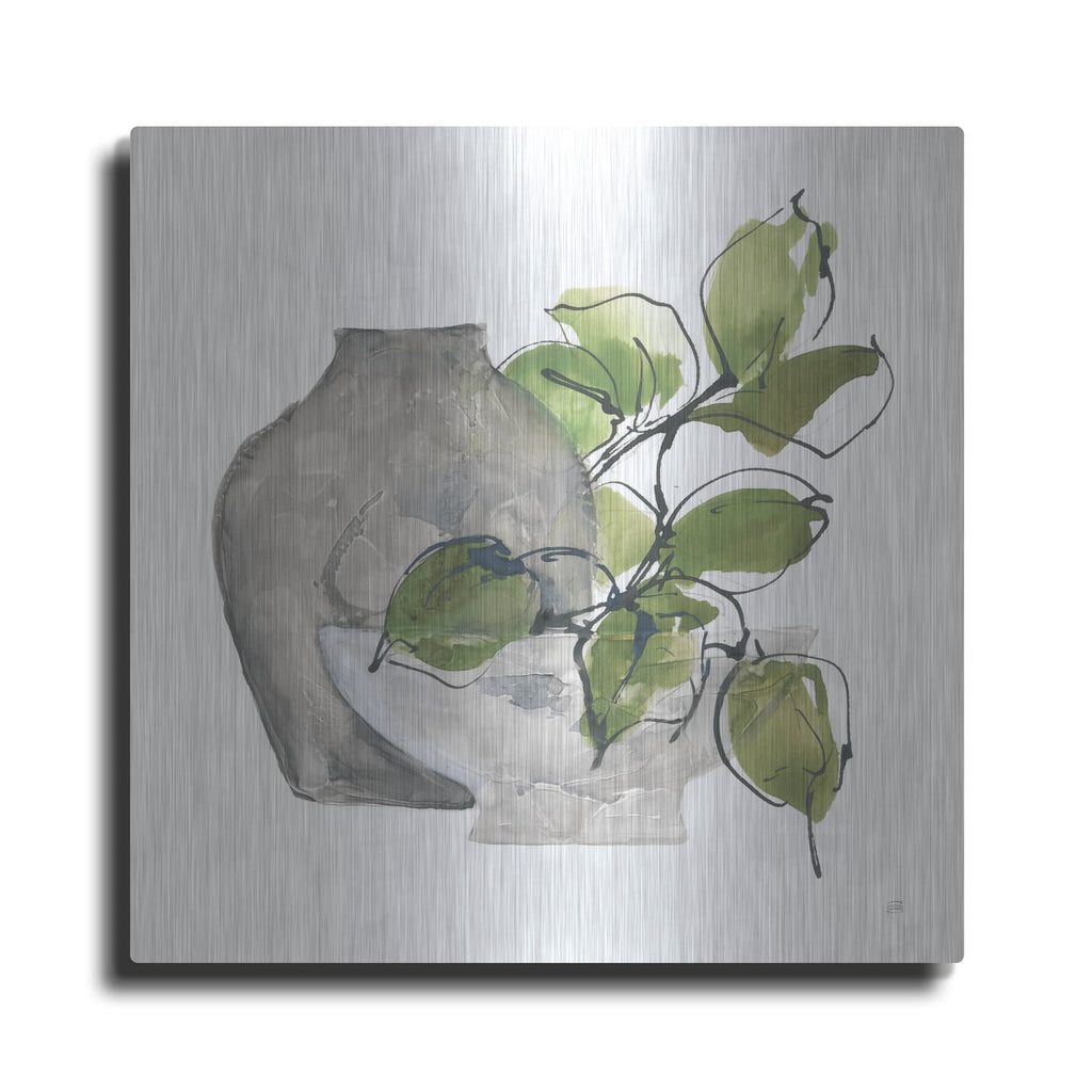 'Two Vases 2' by Chris Paschke – Metal Wall Art