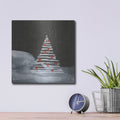 'Winter White 2' by Chris Paschke – Metal Wall Art, 12x12 room view