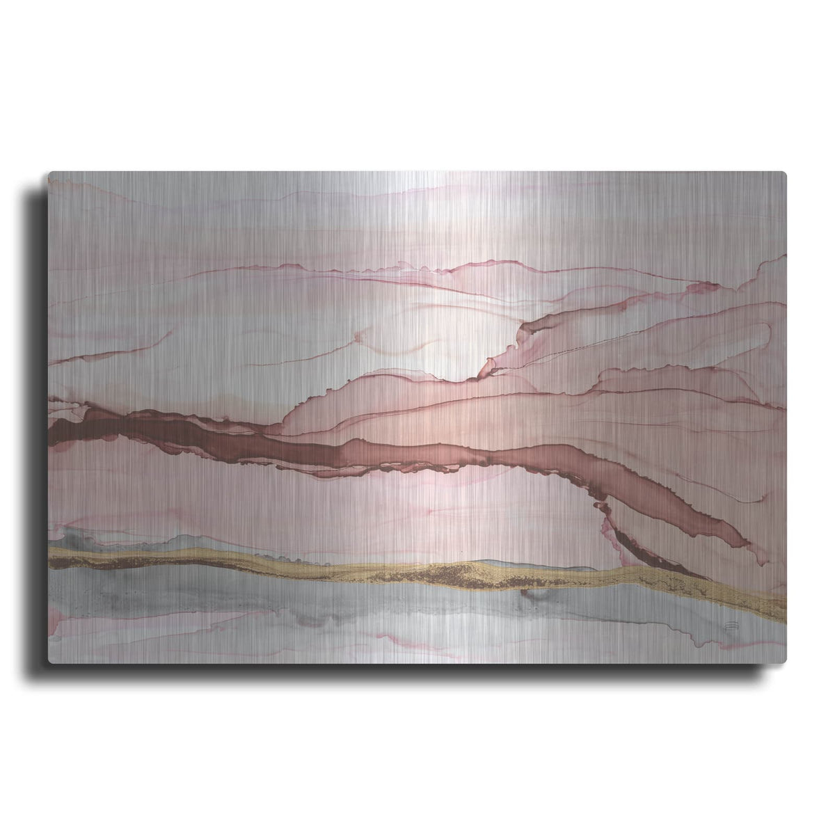 'The Vineyard 2 Blush' by Chris Paschke – Metal Wall Art