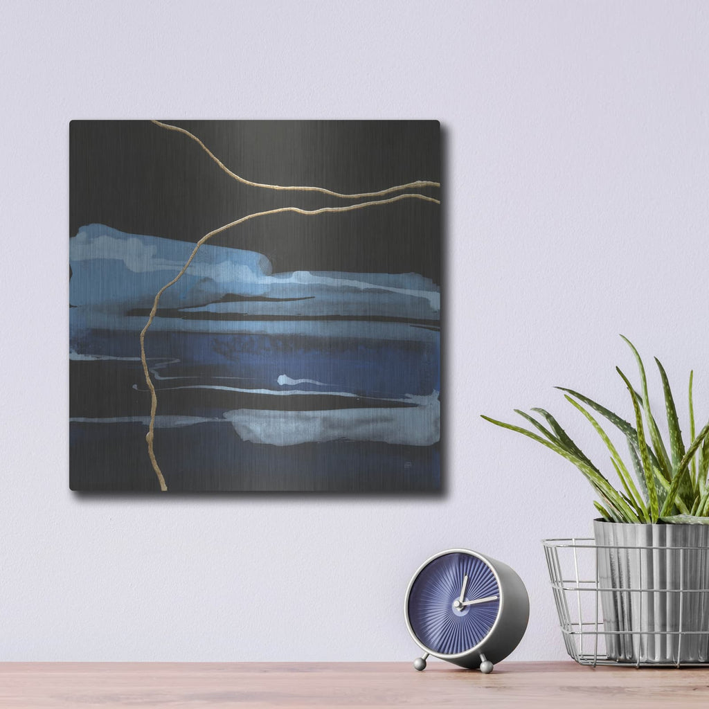 'Improv 3' by Chris Paschke – Metal Wall Art, 12x12 room view