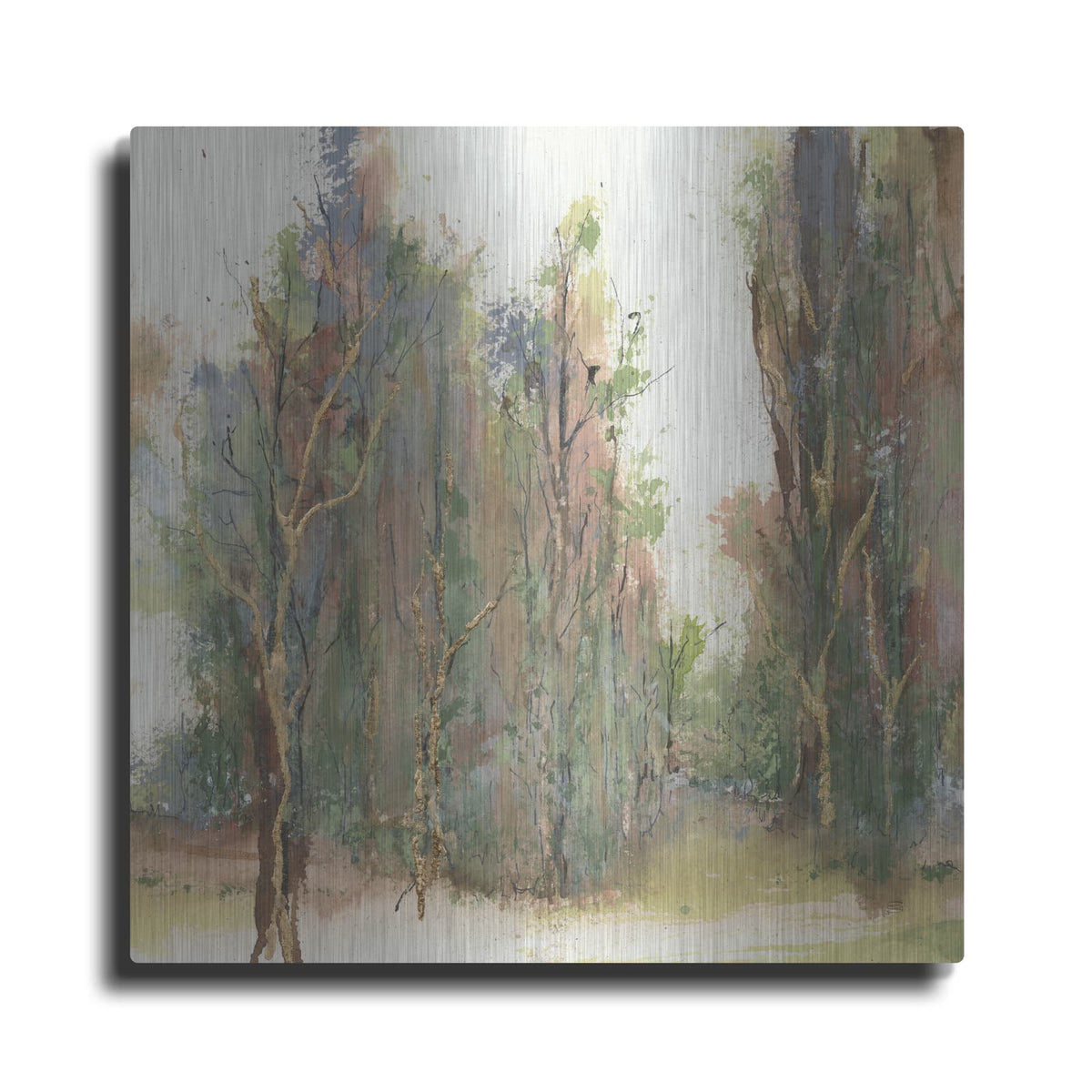 'Gilded Path 1' by Chris Paschke – Metal Wall Art