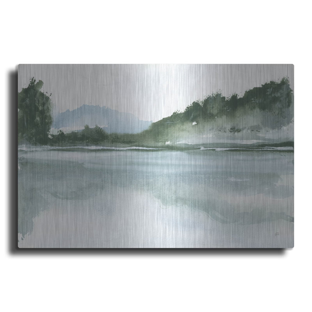 'Mountain Lake' by Chris Paschke – Metal Wall Art