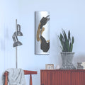 'Bold Gold Tall 3' by Chris Paschke – Metal Wall Art, 12x36 room view