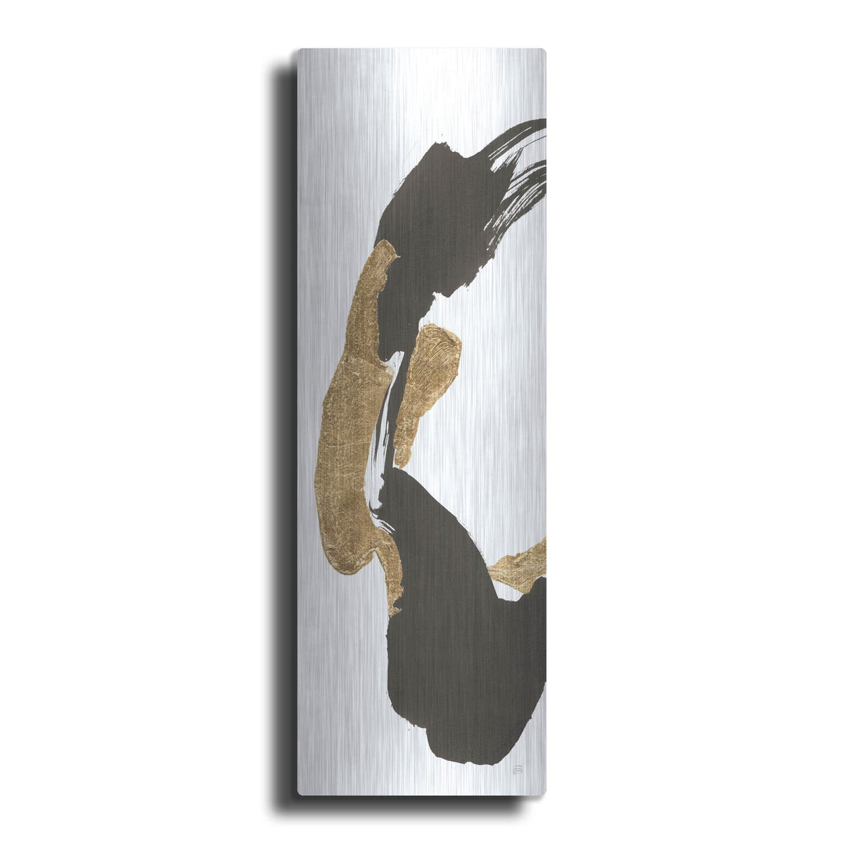 'Bold Gold Tall 3' by Chris Paschke – Metal Wall Art