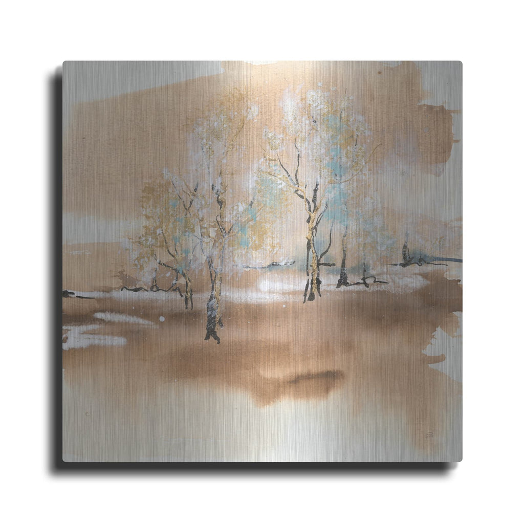 'Dusting Of Gold 4' by Chris Paschke – Metal Wall Art