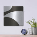 'Curvilinear 7' by Chris Paschke – Metal Wall Art, 12x12 room view