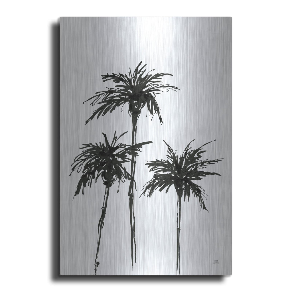 'Dark Palms 1' by Chris Paschke – Metal Wall Art