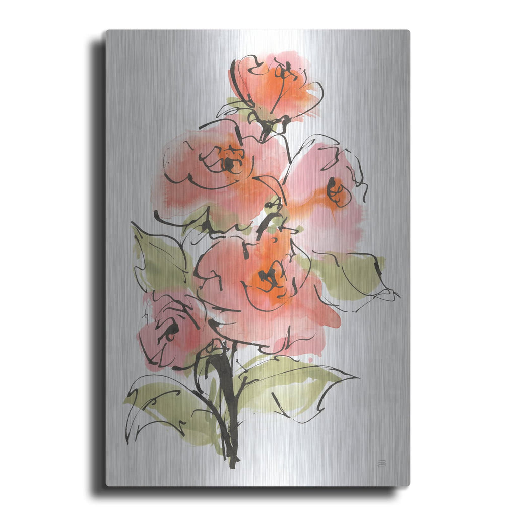 'Smooth Rose 2' by Chris Paschke – Metal Wall Art