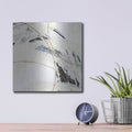 'Gold And Cream 3' by Chris Paschke – Metal Wall Art, 12x12 room view