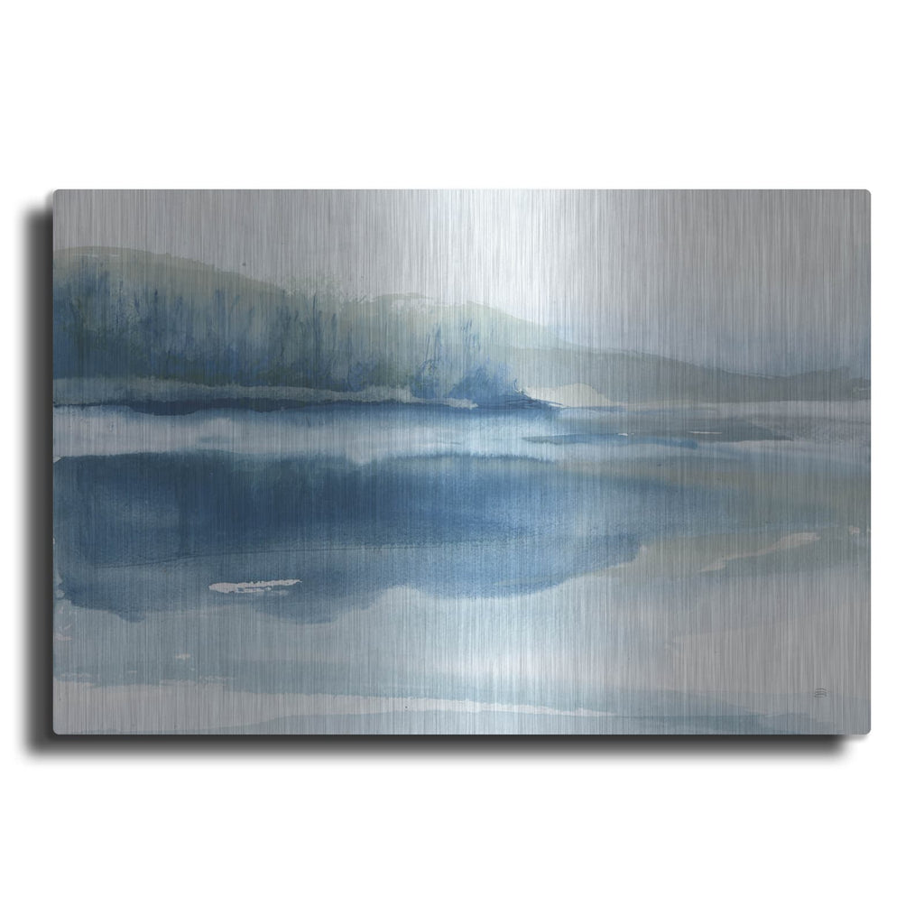'Blue Fog 2' by Chris Paschke – Metal Wall Art