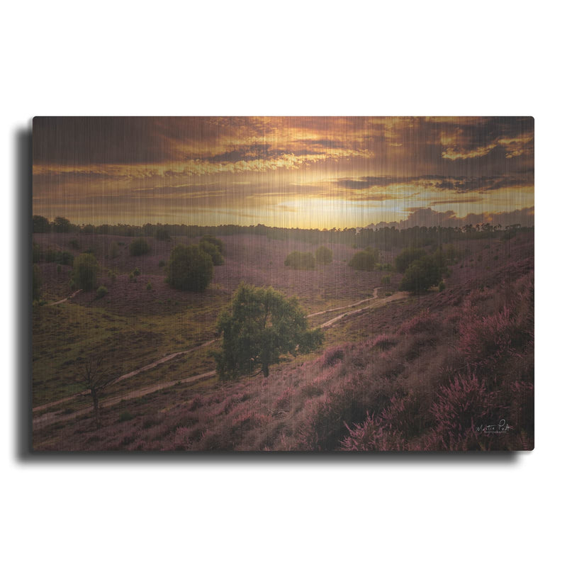 'Just a Sunset in the Netherlands' by Martin Podt – Metal Wall Art