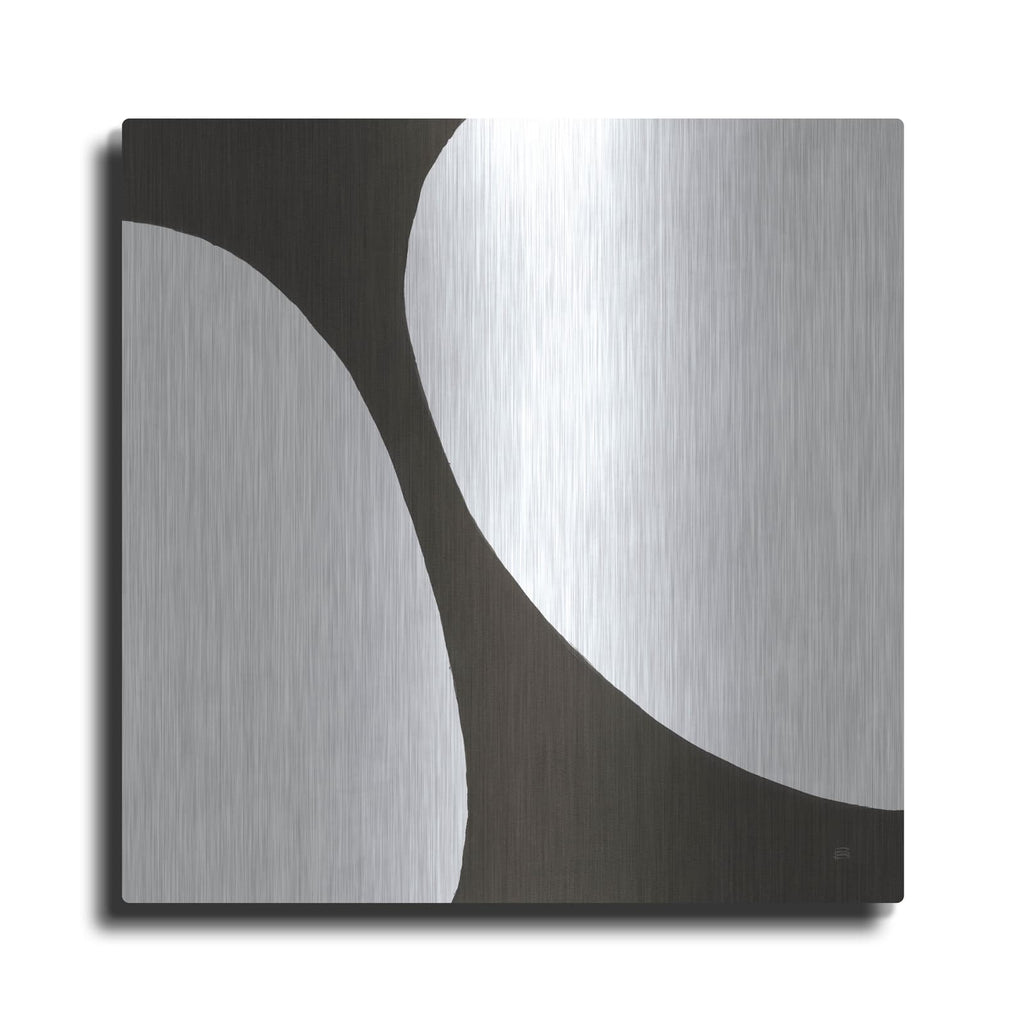 'Curvilinear V' by Chris Paschke – Metal Wall Art