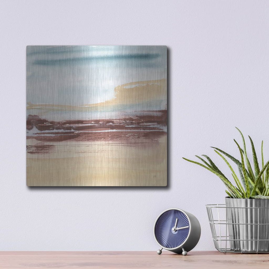 'Aquatic Sky 2' by Chris Paschke – Metal Wall Art, 12x12 room view