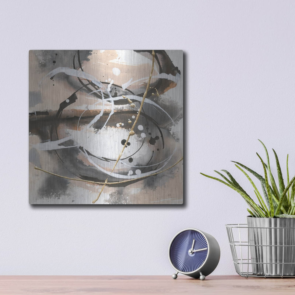 'Expressionism 2' by Chris Paschke – Metal Wall Art, 12x12 room view