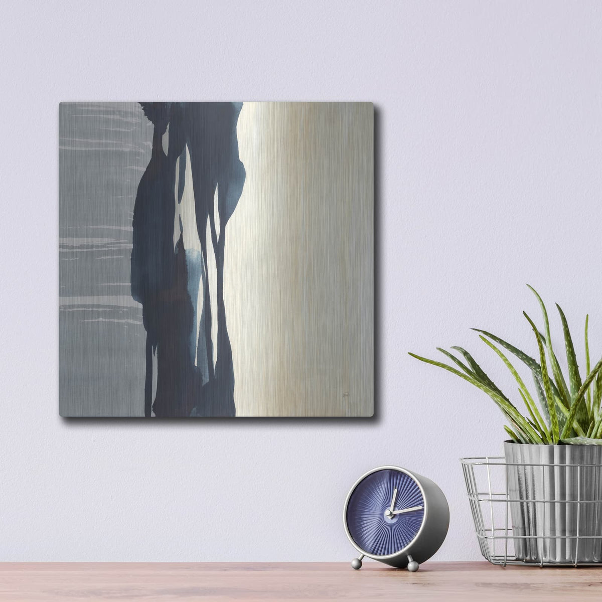 'Musings 2' by Chris Paschke – Metal Wall Art, 12x12 room view
