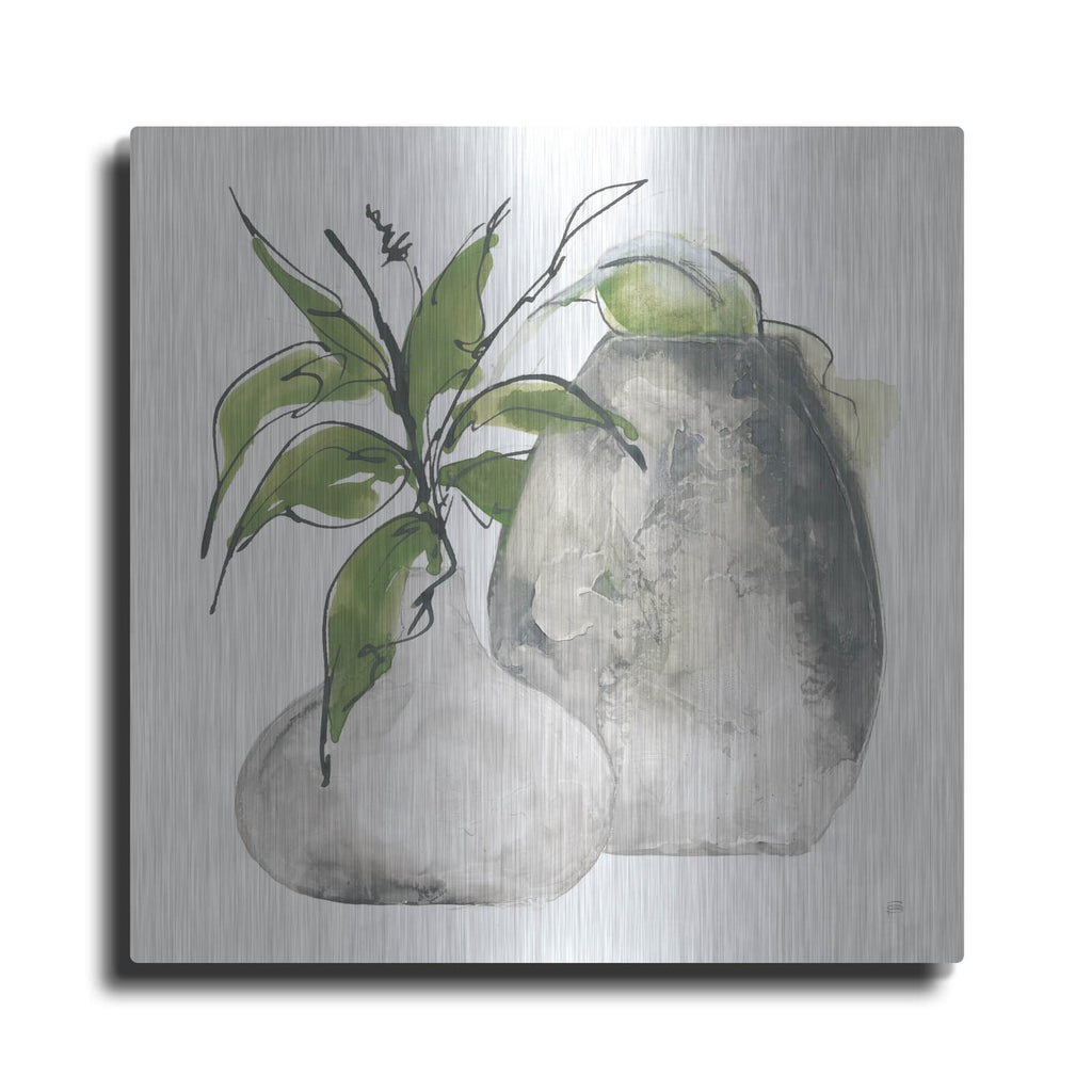 'Two Vases 1' by Chris Paschke – Metal Wall Art
