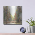 'Gilded Path 2' by Chris Paschke – Metal Wall Art, 12x12 room view