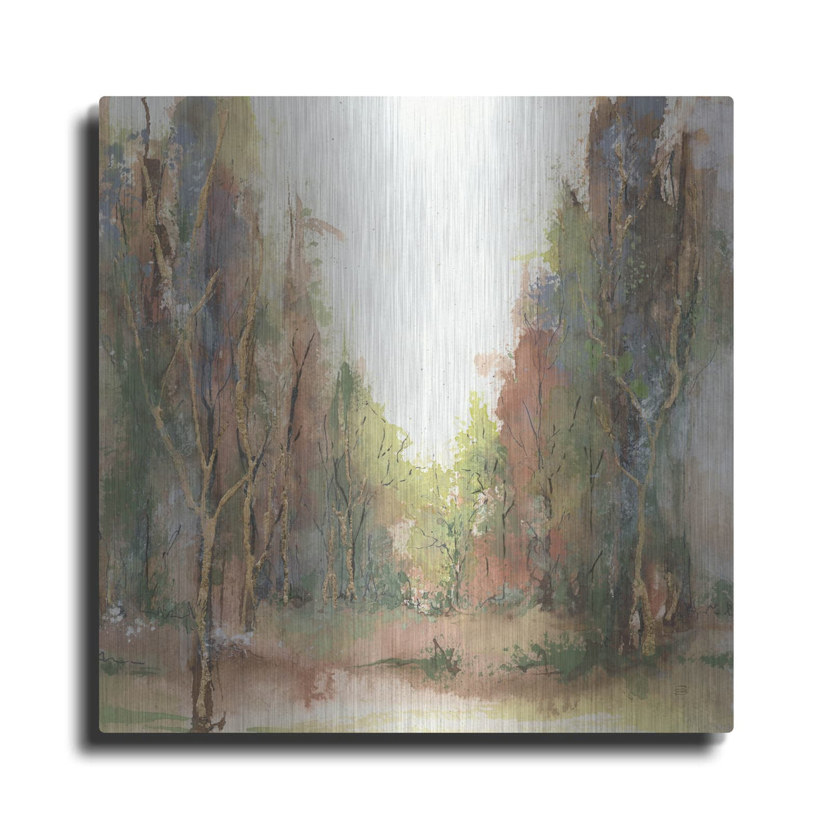 'Gilded Path 2' by Chris Paschke – Metal Wall Art