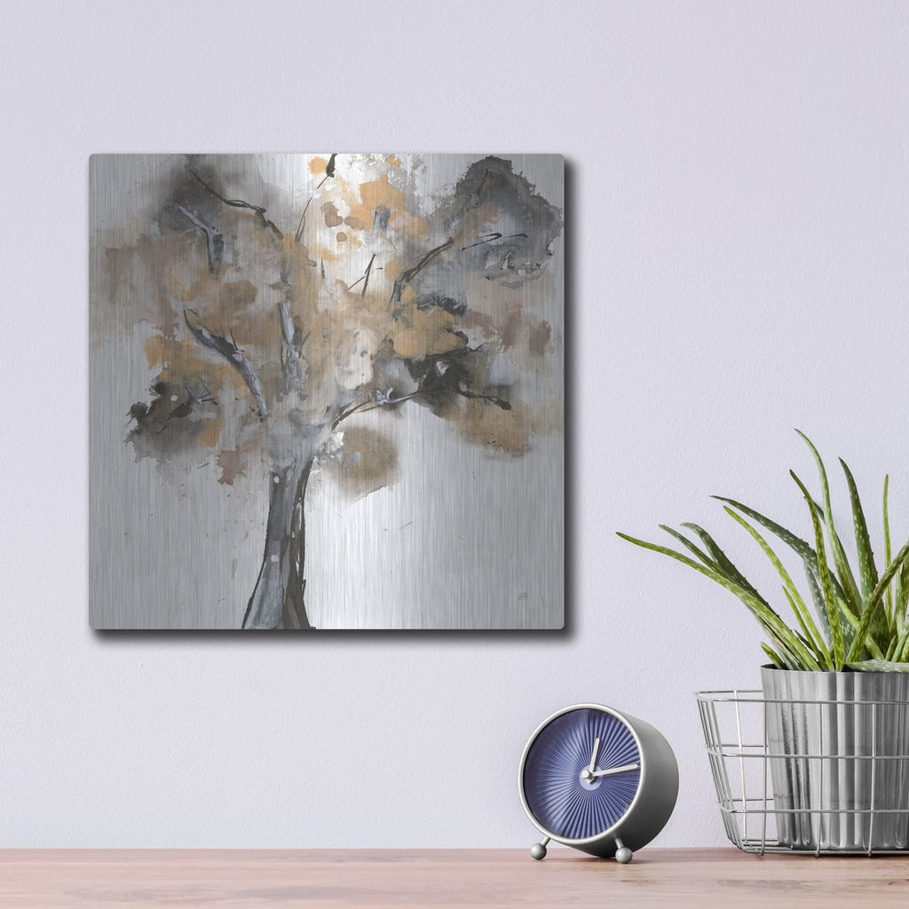 'Treetops 1' by Chris Paschke – Metal Wall Art, 12x12 room view
