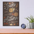 'Harvest Wishes 4' by Laura Marshall – Metal Wall Art, 12x16 room view