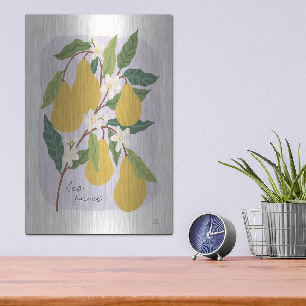 'Marche Aux Fruits 3 V2' by Laura Marshall – Metal Wall Art, 12x16 room view